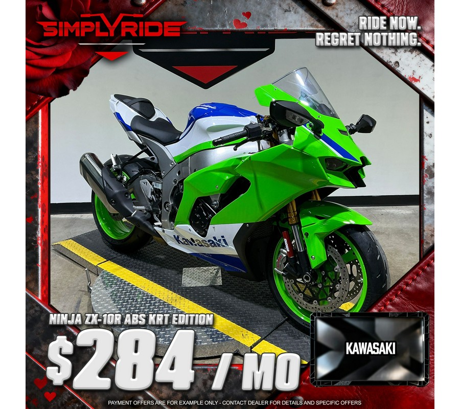 2024 Kawasaki Ninja ZX-10R ABS KRT Edition