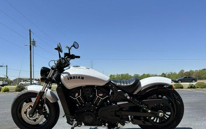 2024 Indian Motorcycle® Scout® Bobber Sixty ABS Ghost White Metallic