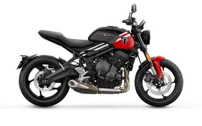 2025 Triumph Trident 660 Diablo Red/Sapphire Black