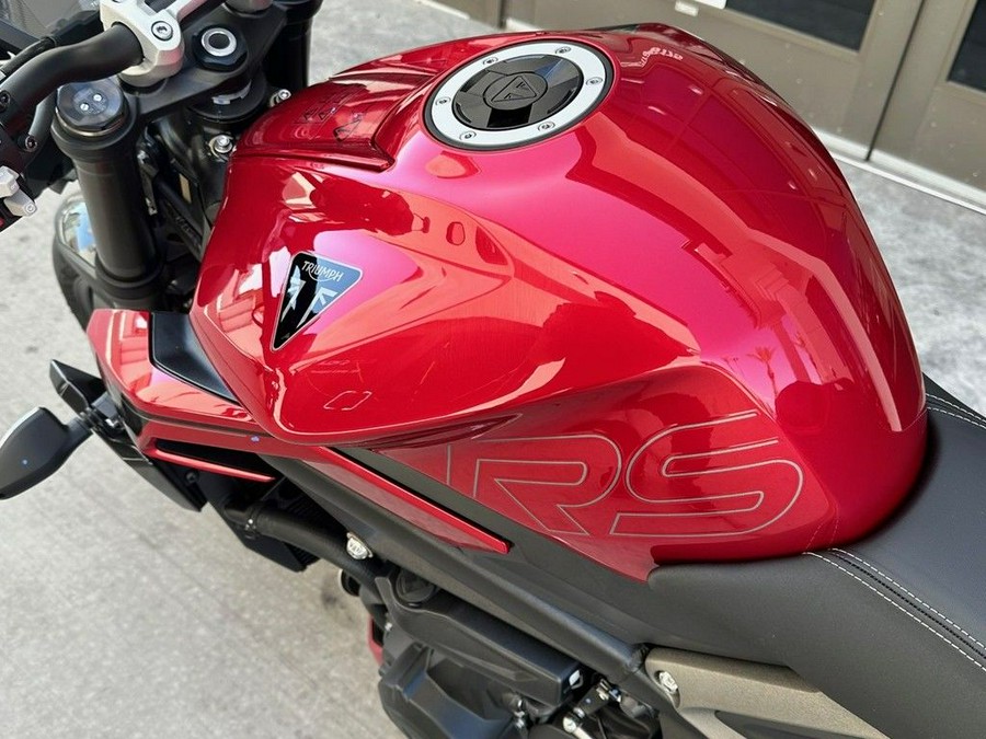 2024 Triumph Street Triple 765 RS Carnival Red