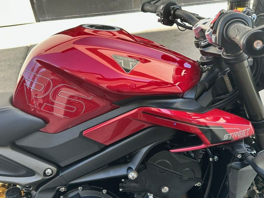 2024 Triumph Street Triple 765 RS Carnival Red