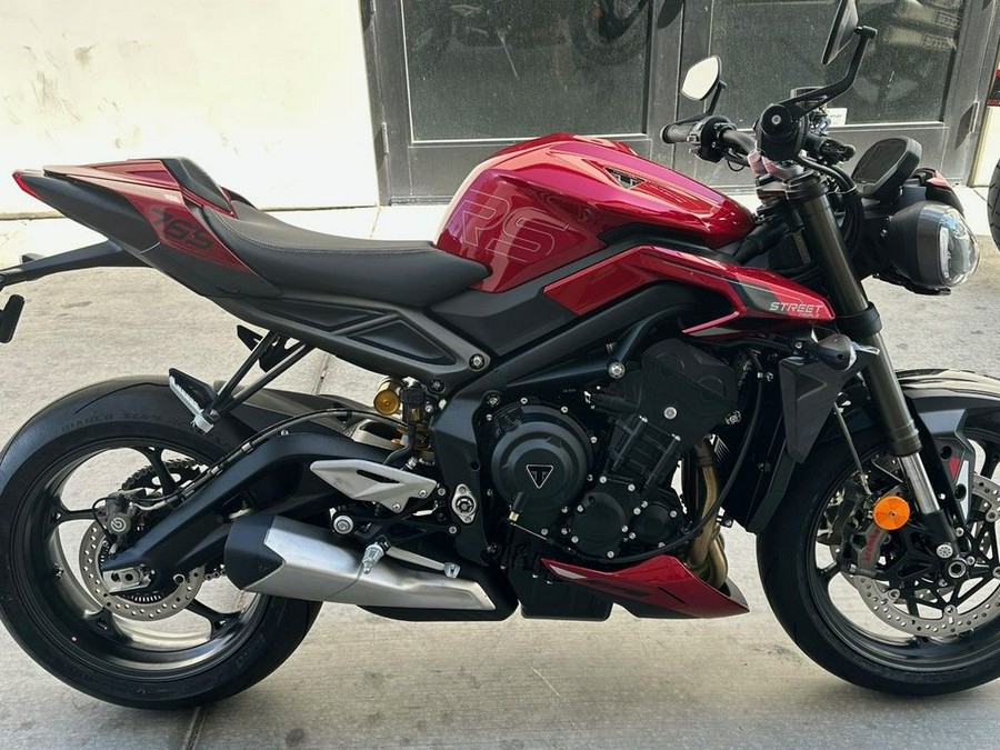 2024 Triumph Street Triple 765 RS Carnival Red