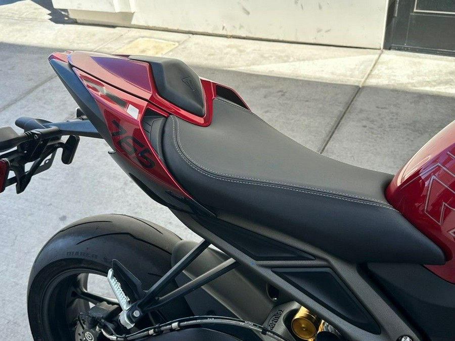 2024 Triumph Street Triple 765 RS Carnival Red