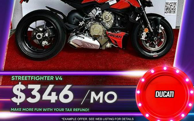 2023 Ducati Streetfighter V4 Ducati Red V4