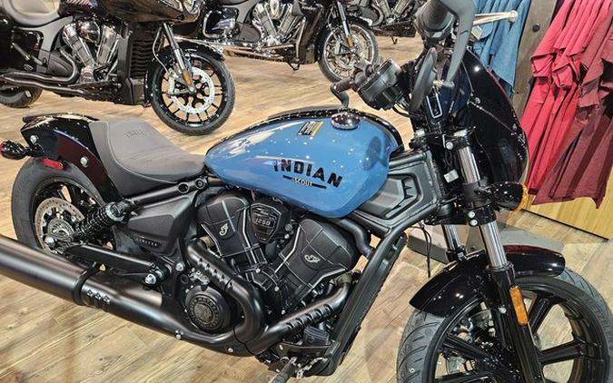 2025 Indian Sport Scout Limited +Tech Storm Blue