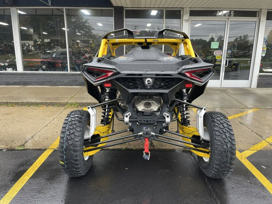 2024 Can-Am® Maverick R X RS with Smart-Shox Carbon Black & Neo Yellow
