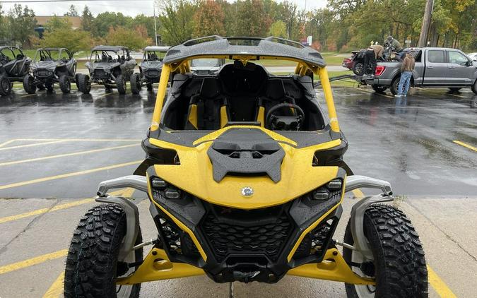 2024 Can-Am® Maverick R X RS with Smart-Shox Carbon Black & Neo Yellow