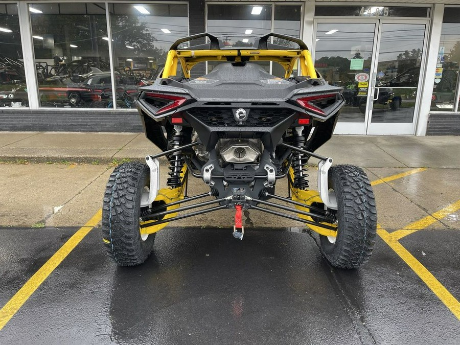 2024 Can-Am® Maverick R X RS with Smart-Shox Carbon Black & Neo Yellow