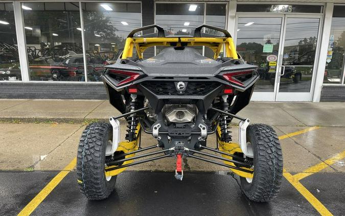 2024 Can-Am® Maverick R X RS with Smart-Shox Carbon Black & Neo Yellow