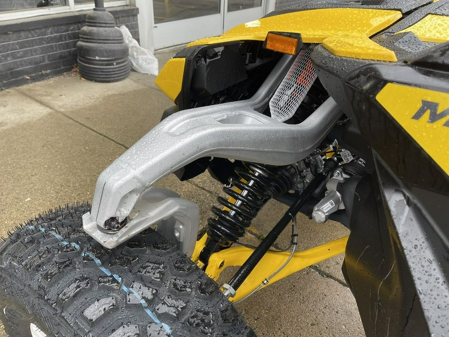 2024 Can-Am® Maverick R X RS with Smart-Shox Carbon Black & Neo Yellow