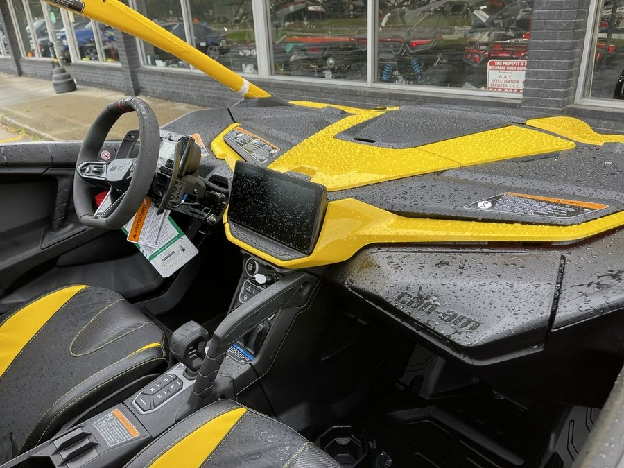 2024 Can-Am® Maverick R X RS with Smart-Shox Carbon Black & Neo Yellow