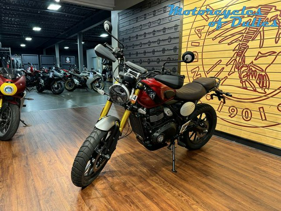 new 2024 Triumph Scrambler 400 X