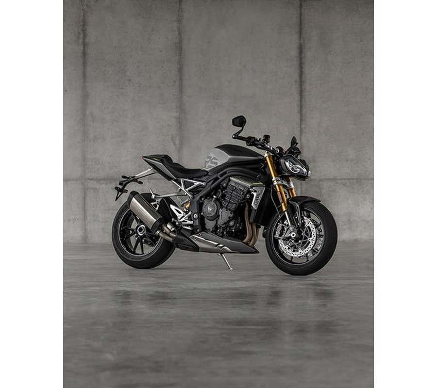 2022 Triumph Speed Triple 1200 RS Matte Silver Ice