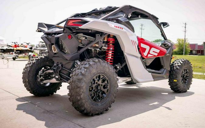 2024 Can-Am® Maverick X3 DS Turbo Fiery Red & Hyper Silver