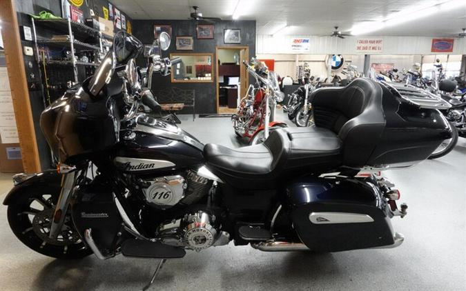 2021 Indian Roadmaster Limited Thunder Black Azure Crystal