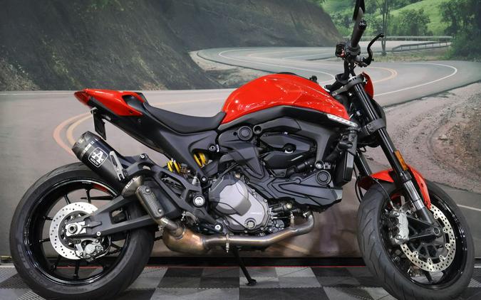 2021 Ducati Monster + Ducati Red