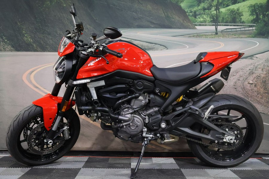 2021 Ducati Monster + Ducati Red