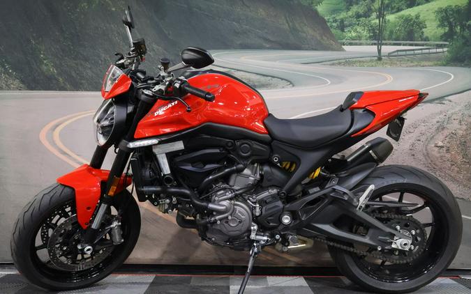 2021 Ducati Monster + Ducati Red