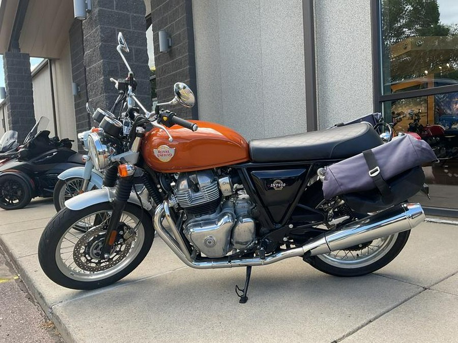 2022 Royal Enfield INT650 Orange Crush