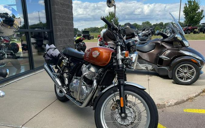 2022 Royal Enfield INT650 Orange Crush