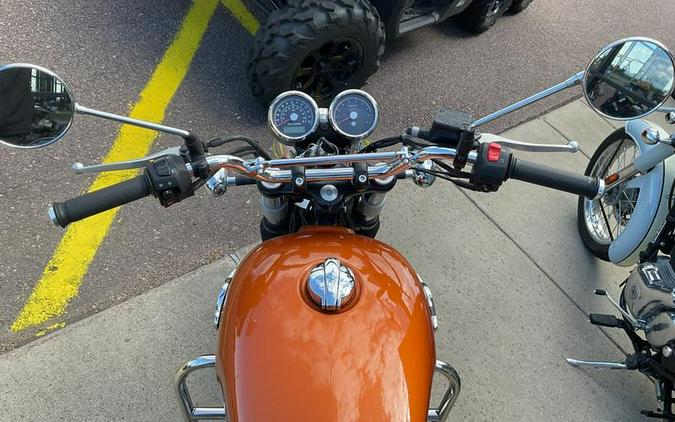 2022 Royal Enfield INT650 Orange Crush