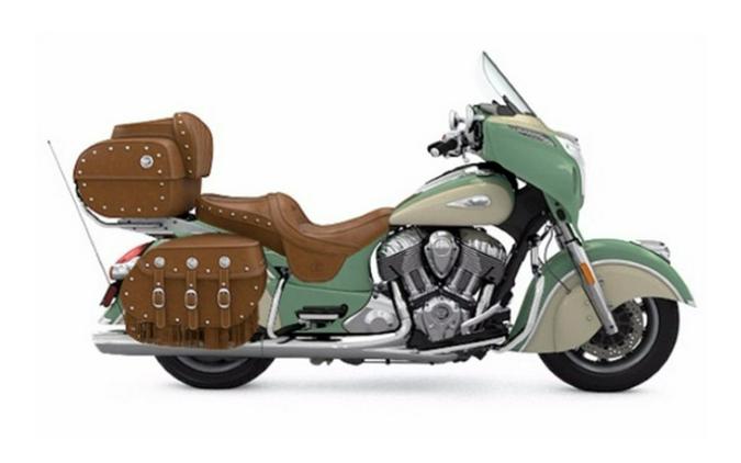 2017 Indian Roadmaster Classic Willow Green Over Ivory Cream