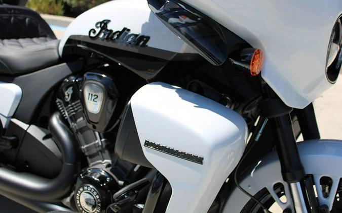 2026 Indian Motorcycle® Roadmaster® PowerPlus Dark Horse® 112 Ghost White Metallic with Black Metal