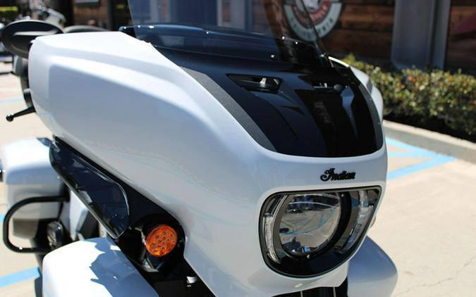 2026 Indian Motorcycle® Roadmaster® PowerPlus Dark Horse® 112 Ghost White Metallic with Black Metal