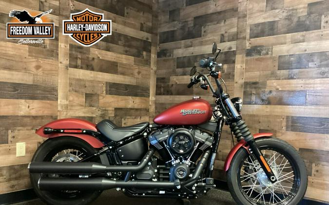 2019 Harley-Davidson Street Bob Wicked Red Denim FXDB