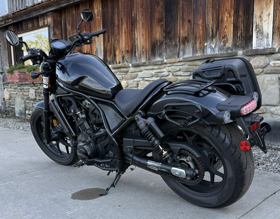 2022 Honda Rebel 1100 DCT Metallic Black