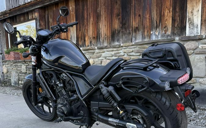 2022 Honda Rebel 1100 DCT Metallic Black