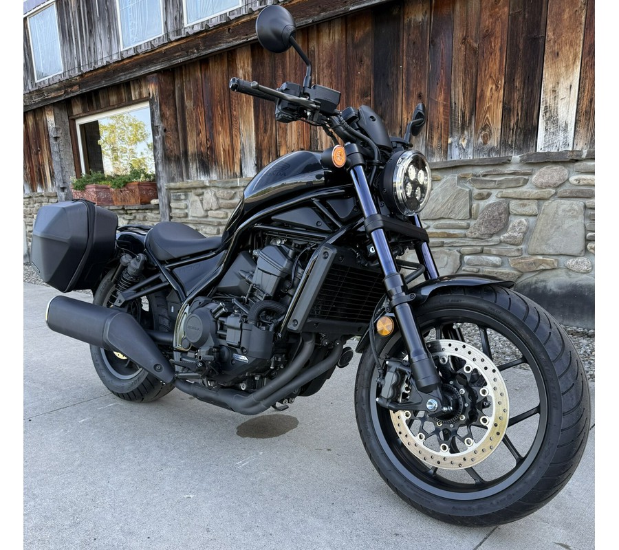 2022 Honda Rebel 1100 DCT Metallic Black