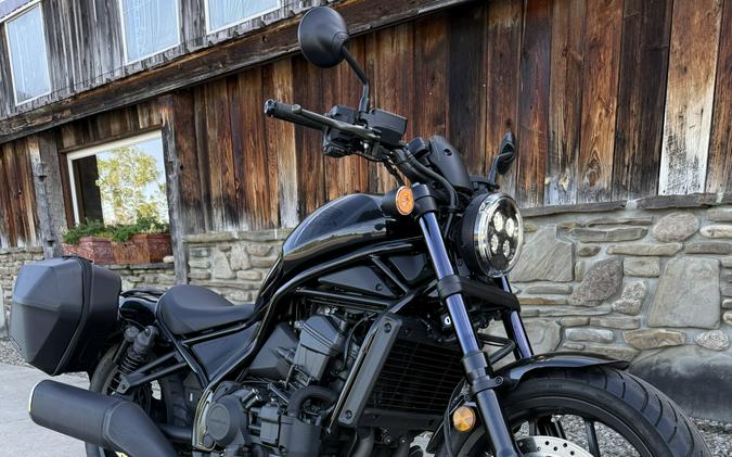 2022 Honda Rebel 1100 DCT Metallic Black