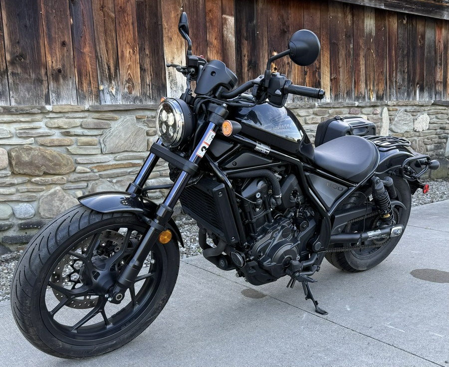 2022 Honda Rebel 1100 DCT Metallic Black