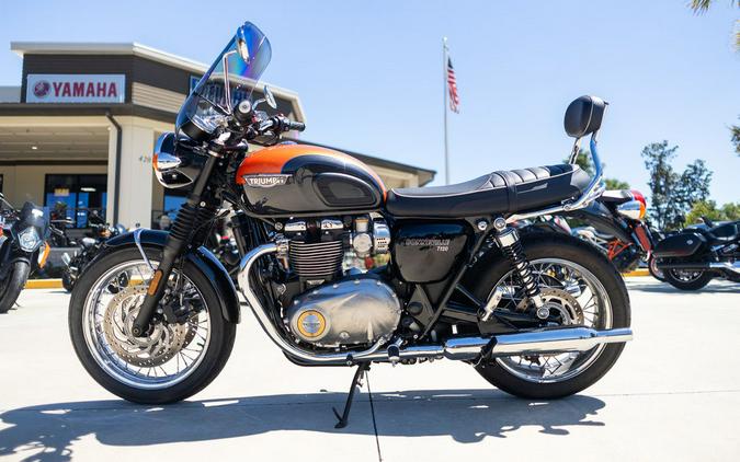 2020 Triumph Bonneville T120 Storm Grey/Baja Orange