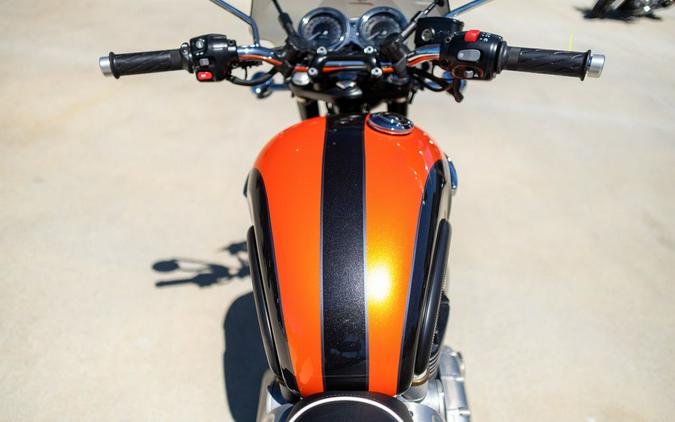 2020 Triumph Bonneville T120 Storm Grey/Baja Orange