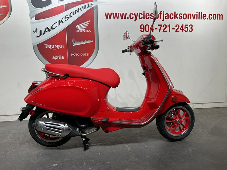 2023 Vespa Primavera 50 Red