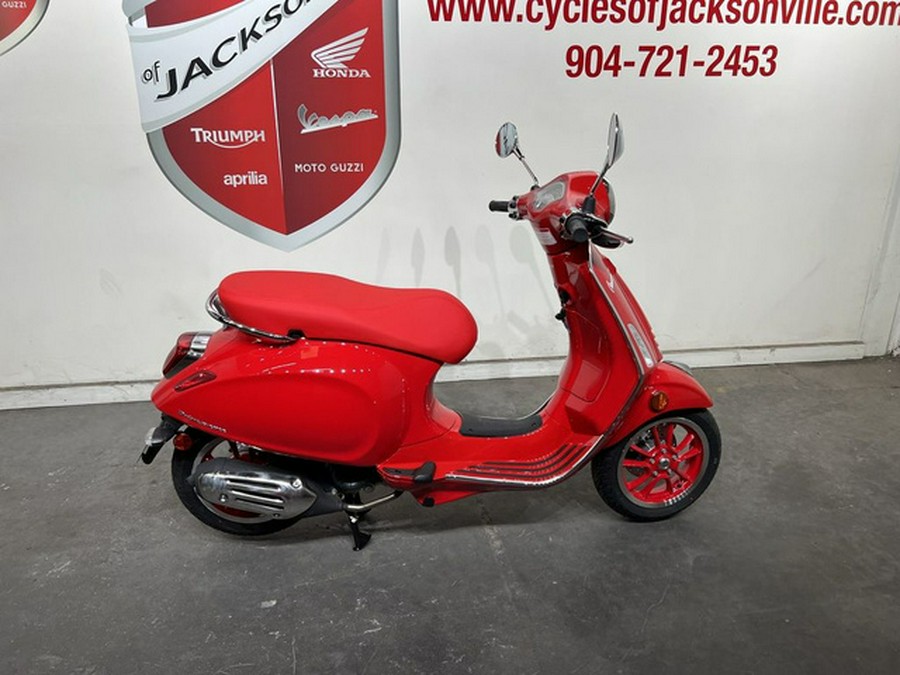 2023 Vespa Primavera 50 Red
