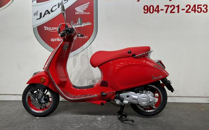 2023 Vespa Primavera 50 Red