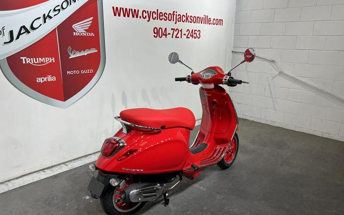 2023 Vespa Primavera 50 Red