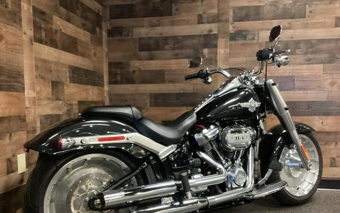 2018 Harley-Davidson Fat Boy Black Tempest FLFBS