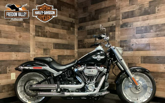 2018 Harley-Davidson Fat Boy Black Tempest FLFBS