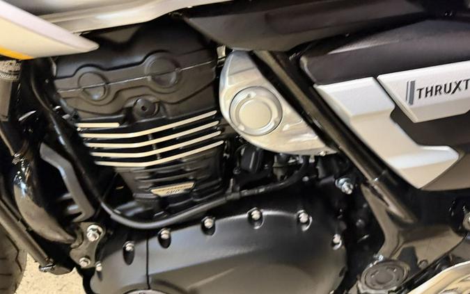 2026 Triumph Thruxton 400 Metallic Racing Yellow / Aluminium Silver