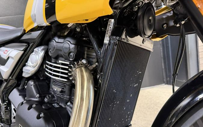 2026 Triumph Thruxton 400 Metallic Racing Yellow / Aluminium Silver