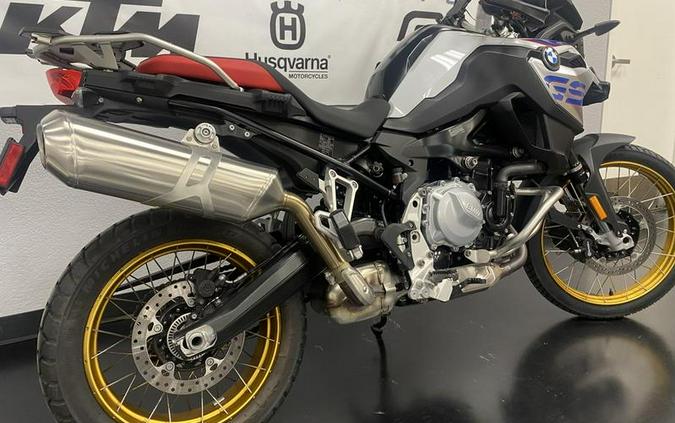 2020 BMW F 850 GS Light White with Blue & White Accents