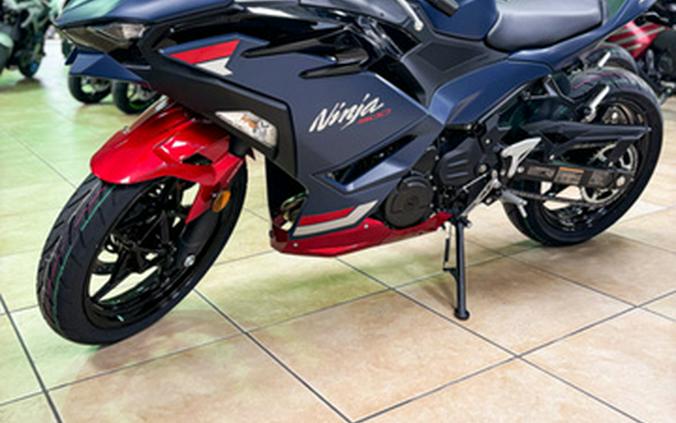 2026 Kawasaki Ninja 500 ABS Metallic Matte Twilight Blue