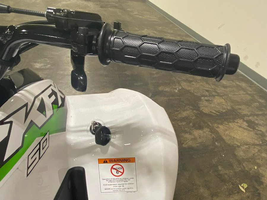 2026 Kawasaki KFX® 50 - Bright White