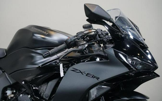 2024 Kawasaki Ninja® ZX™-6R ABS Metallic Flat Spark Black/Ebony