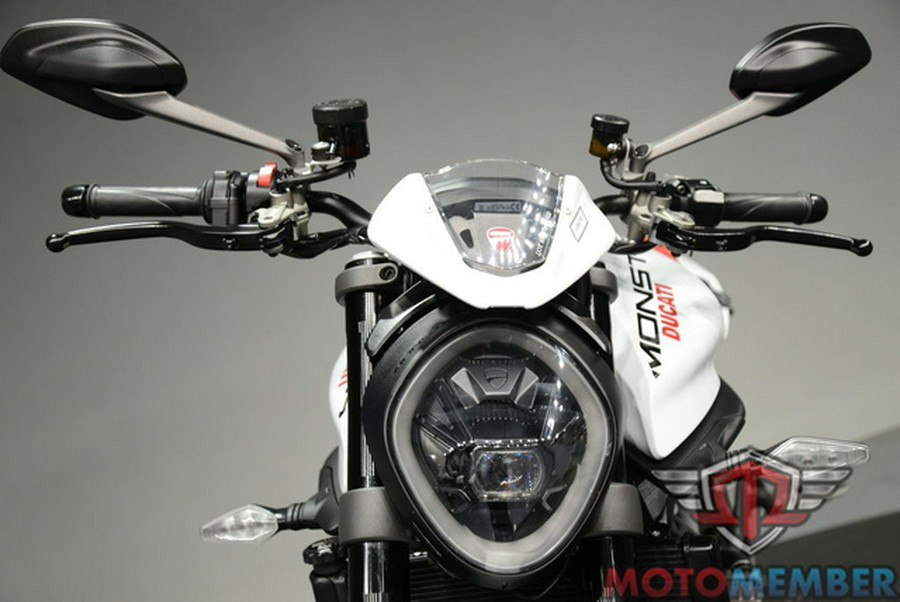 2024 Ducati Monster Plus Iceberg White