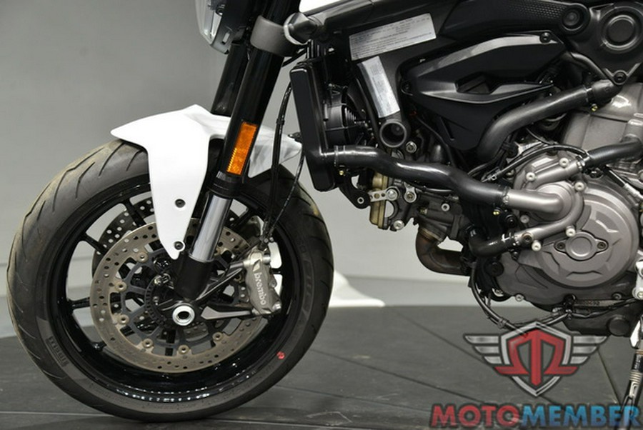 2024 Ducati Monster Plus Iceberg White